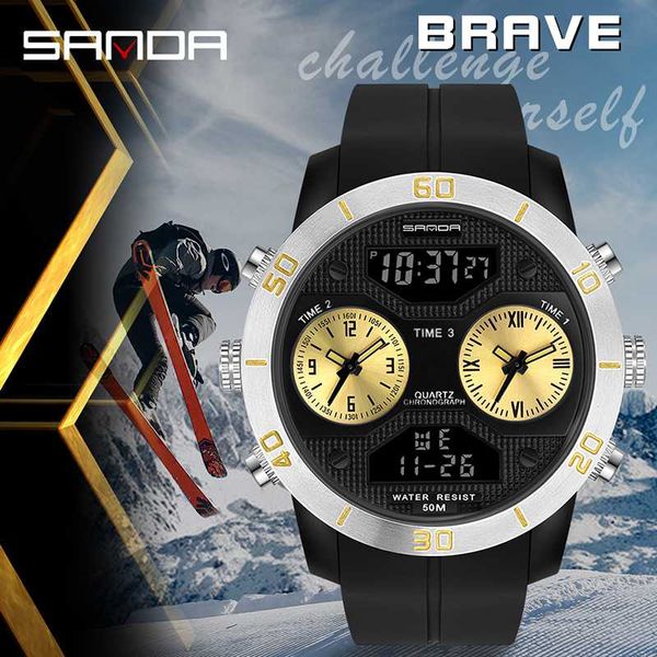 fashion watches men army mens watch reloj led digital sports wristwatch male gift analog automatic watches male, Slivery;brown
fashion watches men army mens watch reloj led digital sports wristwatch male gift analog automatic watches male, Slivery;brown