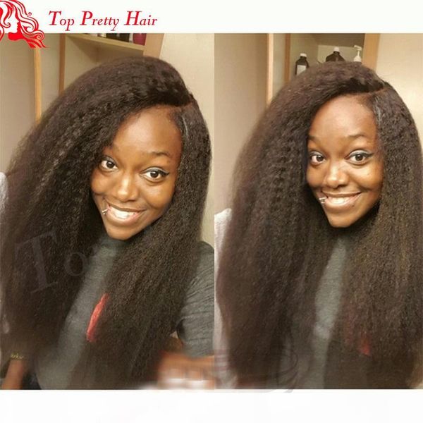 coarse italian yaki upart wig remy u part wigs kinky straight human hair brazilian u part wigs, Black;brown
coarse italian yaki upart wig remy u part wigs kinky straight human hair brazilian u part wigs, Black;brown