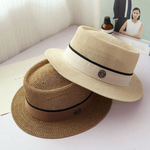 2019 spring summer concave shape double m contrast color ribbon decoration ladies basin hat beach grass hat sunshade, Blue;gray
2019 spring summer concave shape double m contrast color ribbon decoration ladies basin hat beach grass hat sunshade, Blue;gray