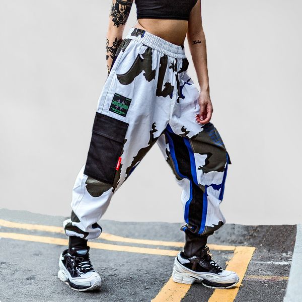 2019 men's streetwear hip hop pockets jogger running cotton baggy pants camouflage casual harajuku sweatpants 2, Black
2019 men's streetwear hip hop pockets jogger running cotton baggy pants camouflage casual harajuku sweatpants 2, Black