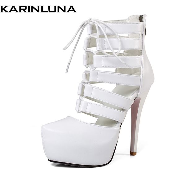 karinluna cow genuine leather women shoes woman platform high heels party prom summer boots shoes woman sandals, Black
karinluna cow genuine leather women shoes woman platform high heels party prom summer boots shoes woman sandals, Black