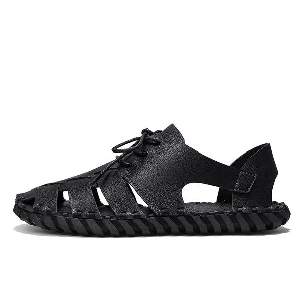 sandals mens sandalet outdoor sandal rasteira mens cuir para couro deportivas roman hombre man cuero verano transpirables de da, Black
sandals mens sandalet outdoor sandal rasteira mens cuir para couro deportivas roman hombre man cuero verano transpirables de da, Black