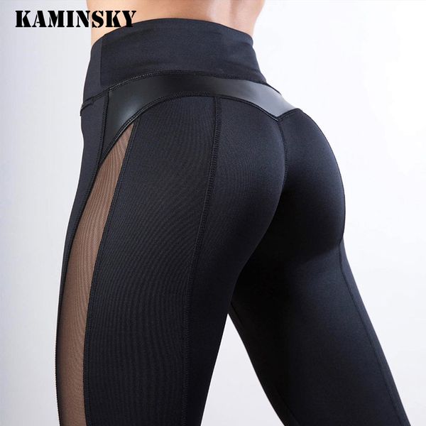 kaminsky women casual leggings fitness push up jeggings female elastic high waist long pants mesh breathable patchwork leggings, Black
kaminsky women casual leggings fitness push up jeggings female elastic high waist long pants mesh breathable patchwork leggings, Black