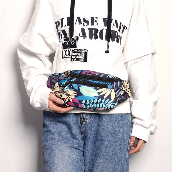 flower prints women waist bag female waterproof nylon zipper fanny pack crossbody bag fashion phone pouch bum chest bags wallet
flower prints women waist bag female waterproof nylon zipper fanny pack crossbody bag fashion phone pouch bum chest bags wallet