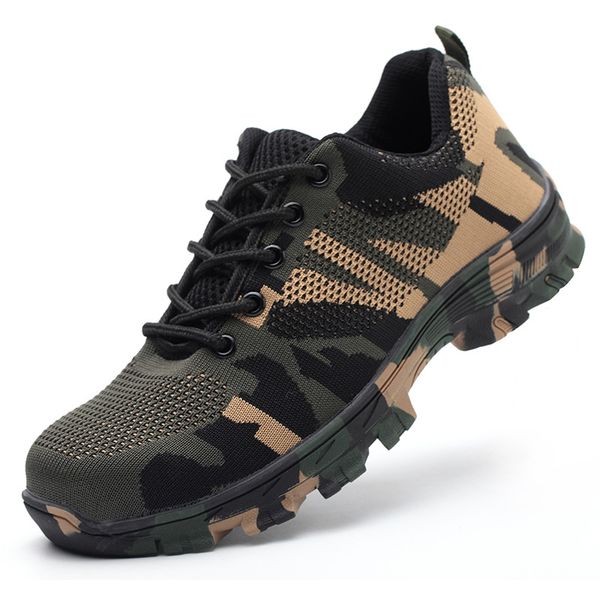 men's leisure breathable work safety shoes summer worker steel toe cap shoe building site security boots protection footwear man, Black
men's leisure breathable work safety shoes summer worker steel toe cap shoe building site security boots protection footwear man, Black