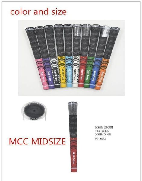Golf grip mcc mid ize ize multicompound grip for golf driver grip golf club rubber black blue white red 4 color ale
Golf grip mcc mid ize ize multicompound grip for golf driver grip golf club rubber black blue white red 4 color ale