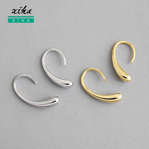 xiha 925 sterling silver stud earrings for women 2020 water-drop ear hook piercing korean minimalist earings fashion jewelry, Golden;silver
xiha 925 sterling silver stud earrings for women 2020 water-drop ear hook piercing korean minimalist earings fashion jewelry, Golden;silver