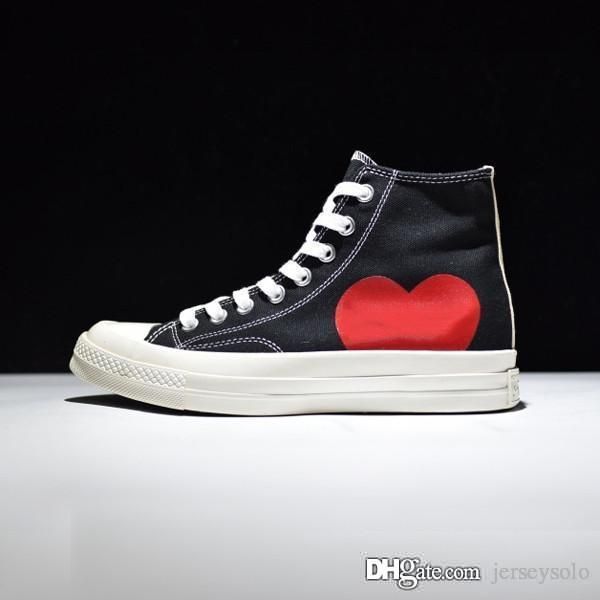 classic play shoe cdgs 1970s canvas jointly big eyes heart chuck 70 hi beige black designer casual skateboard sneakers
classic play shoe cdgs 1970s canvas jointly big eyes heart chuck 70 hi beige black designer casual skateboard sneakers