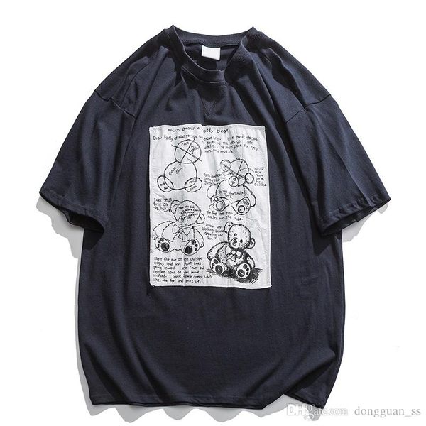 printed t-shirts men short sleeve 2020 summer streetwear men's t shirt high street cotton tee shirts grey/black, White;black
printed t-shirts men short sleeve 2020 summer streetwear men's t shirt high street cotton tee shirts grey/black, White;black