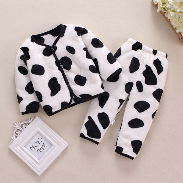 Girls Boys Pajamas Clothing Set Cartoon Cow Moustache Stripe Printed Colorful Sleepwear Children Clothes Outfits Home Pajamas
Girls Boys Pajamas Clothing Set Cartoon Cow Moustache Stripe Printed Colorful Sleepwear Children Clothes Outfits Home Pajamas