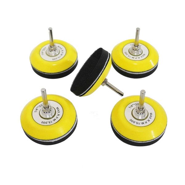 3 inch (75mm) hook and loop sanding pad for sanding discs with 1/4 inch shank drill attachment and buffering(5 packs
3 inch (75mm) hook and loop sanding pad for sanding discs with 1/4 inch shank drill attachment and buffering(5 packs