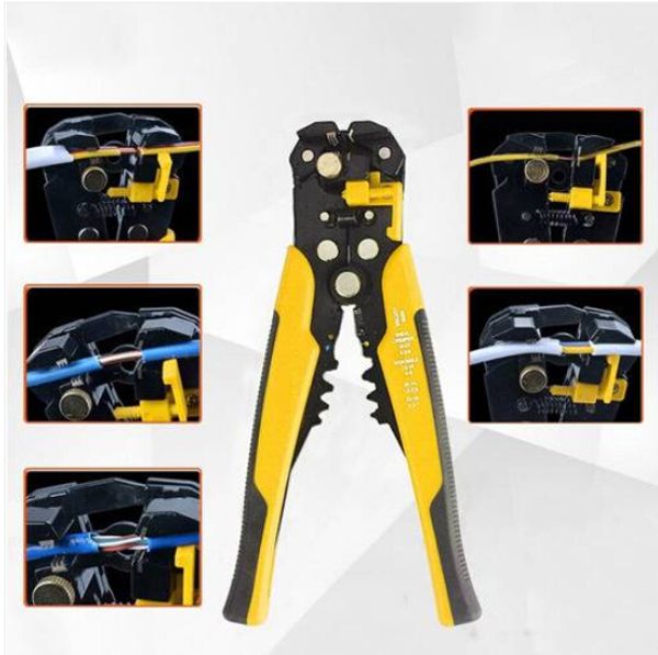 sales automatic wire stripper crimping pliers wire cable cutter multi functional terminal tool
sales automatic wire stripper crimping pliers wire cable cutter multi functional terminal tool