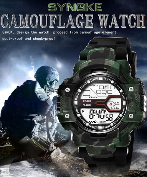 men's multi function sports watch led digital new camouflage outdoor sports luminous waterproof electronic watch q, Slivery;brown
men's multi function sports watch led digital new camouflage outdoor sports luminous waterproof electronic watch q, Slivery;brown