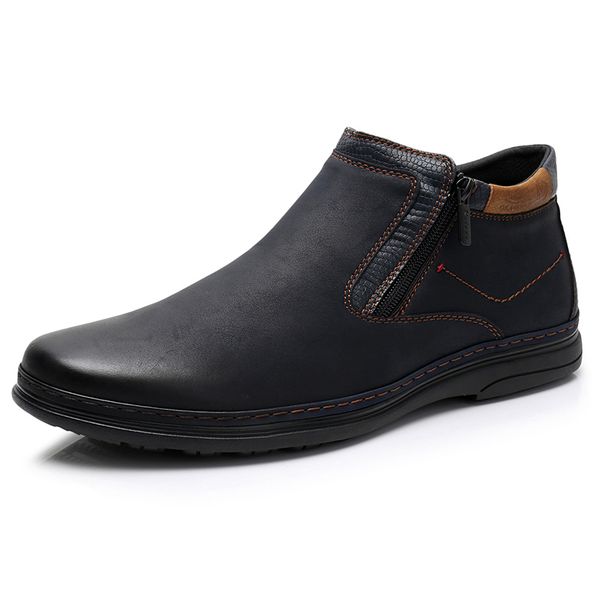 new men shoes cow suede high quantiy ankle boots men's double zipper side casual boots men's walking comfortable shoes, Black
new men shoes cow suede high quantiy ankle boots men's double zipper side casual boots men's walking comfortable shoes, Black