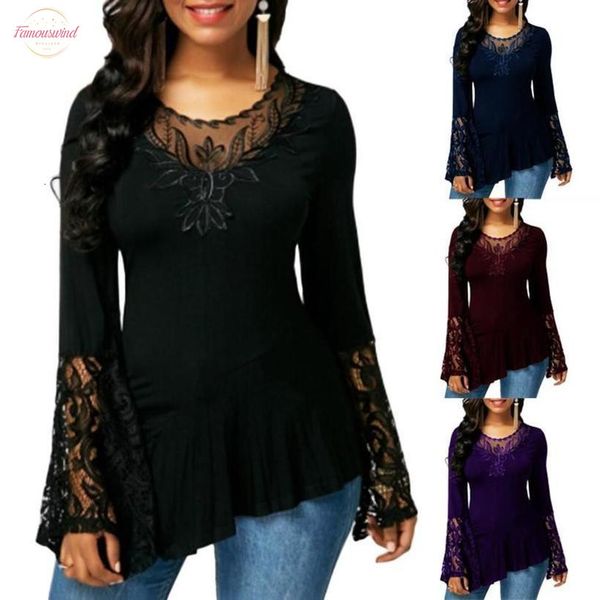 casual women autumn o neck long sleeve lace irregular hem t shirt solid color tshirt women streetwear tee shirt summer, White
casual women autumn o neck long sleeve lace irregular hem t shirt solid color tshirt women streetwear tee shirt summer, White