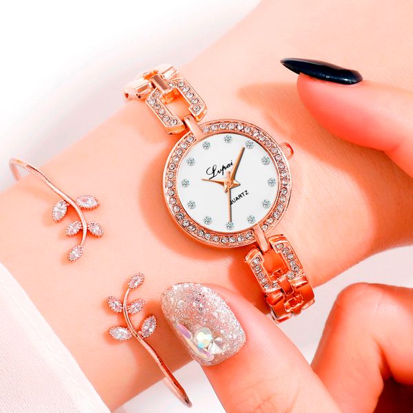 exquisite bracelet watch rose gold women watches rhinestone female steel belt quartz wrist watch montre lvpai 2019, Slivery;brown
exquisite bracelet watch rose gold women watches rhinestone female steel belt quartz wrist watch montre lvpai 2019, Slivery;brown