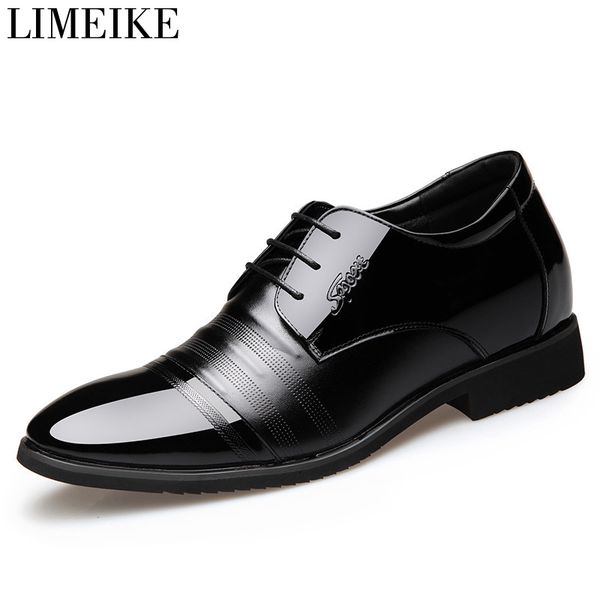 limeike leather fashion men business dress loafers pointy black shoes oxford breathable formal wedding shoes
limeike leather fashion men business dress loafers pointy black shoes oxford breathable formal wedding shoes