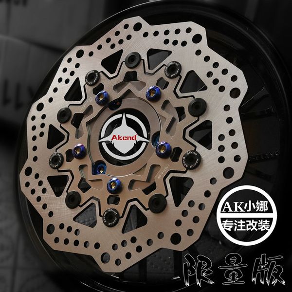 motorcycle scooter brake disc disk rotor 260mm with gasket(make it 3 hole/70mm hole to hole) for yamaha scooter cygnus modify
motorcycle scooter brake disc disk rotor 260mm with gasket(make it 3 hole/70mm hole to hole) for yamaha scooter cygnus modify
