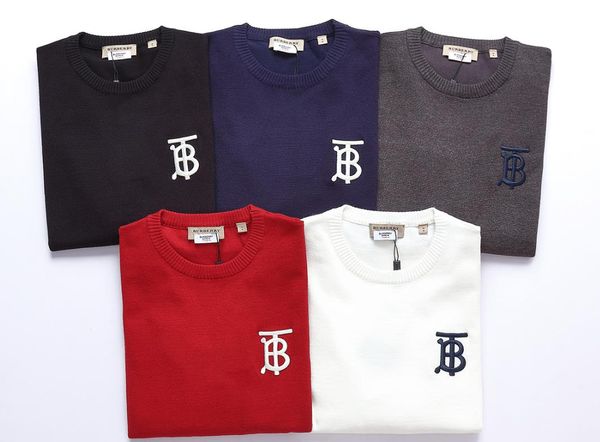 burberri classic sweater mens designer hoodie luxury casual pullover fashion slim bottoming shirt tb embroidered knittedsweater, White;black
burberri classic sweater mens designer hoodie luxury casual pullover fashion slim bottoming shirt tb embroidered knittedsweater, White;black