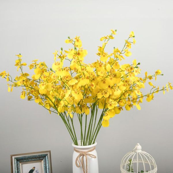yellow artificial fake flower plant potted zen home decoration plastic bouquet single peacock dancing orchid
yellow artificial fake flower plant potted zen home decoration plastic bouquet single peacock dancing orchid