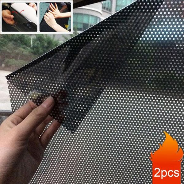2pcs car sun shades film sun protection window cover pvc sunshade side window shield with small holes
2pcs car sun shades film sun protection window cover pvc sunshade side window shield with small holes