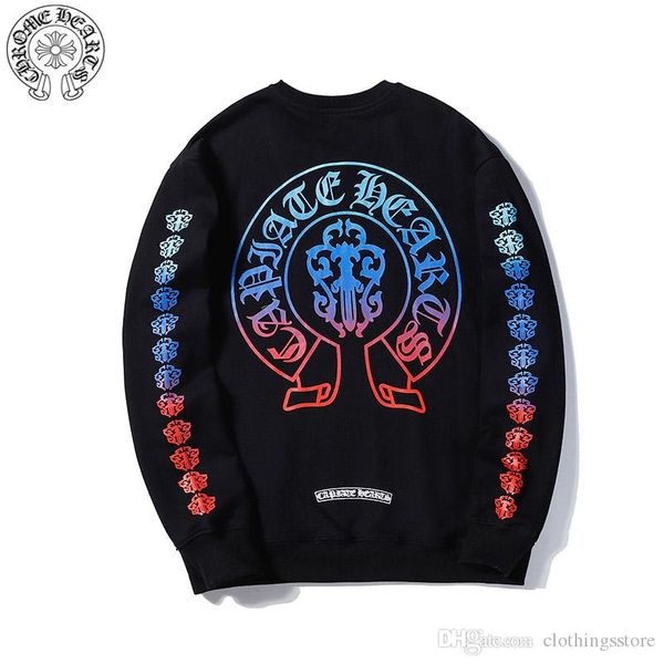 chromes hearts tide brand sweater mens designer sweater luxury colorful printing hoodie men and women couple sweater fashion trend sweatshir, White;black
chromes hearts tide brand sweater mens designer sweater luxury colorful printing hoodie men and women couple sweater fashion trend sweatshir, White;black