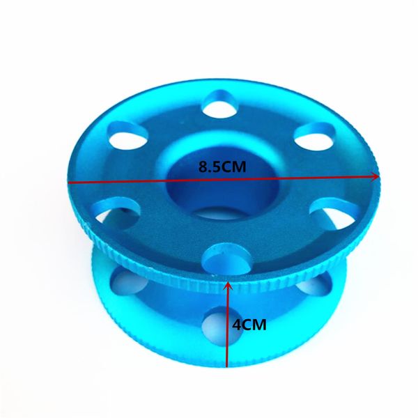 aluminum alloy scuba diving finger spool dive reel guide line - scuba dive diving snorkeling underwater gear equipment -blue
aluminum alloy scuba diving finger spool dive reel guide line - scuba dive diving snorkeling underwater gear equipment -blue