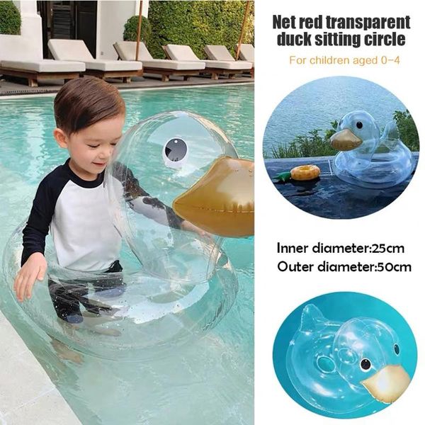 cute transparent duck baby swimming ring inflatable safety baby bath swim circle floating summer seat swimming pool toys
cute transparent duck baby swimming ring inflatable safety baby bath swim circle floating summer seat swimming pool toys