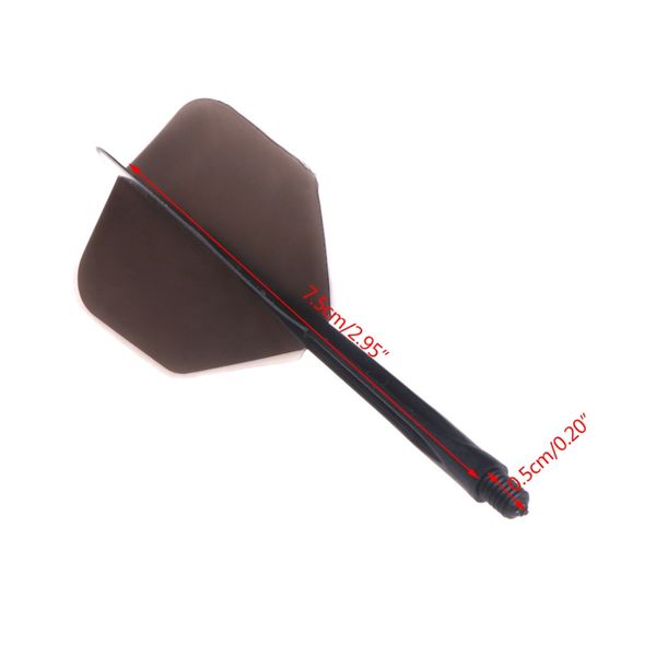 6pcs plastic professional dart flights 2ba screw soft durable 80mm darts tail
6pcs plastic professional dart flights 2ba screw soft durable 80mm darts tail