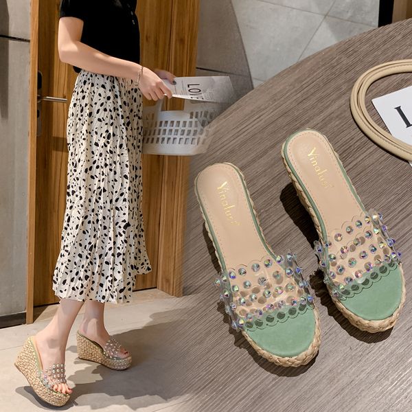 shoes woman 2020 slippers casual women heels shale female beach pantofle platform on a wedge low glitter slides luxury high, Black
shoes woman 2020 slippers casual women heels shale female beach pantofle platform on a wedge low glitter slides luxury high, Black