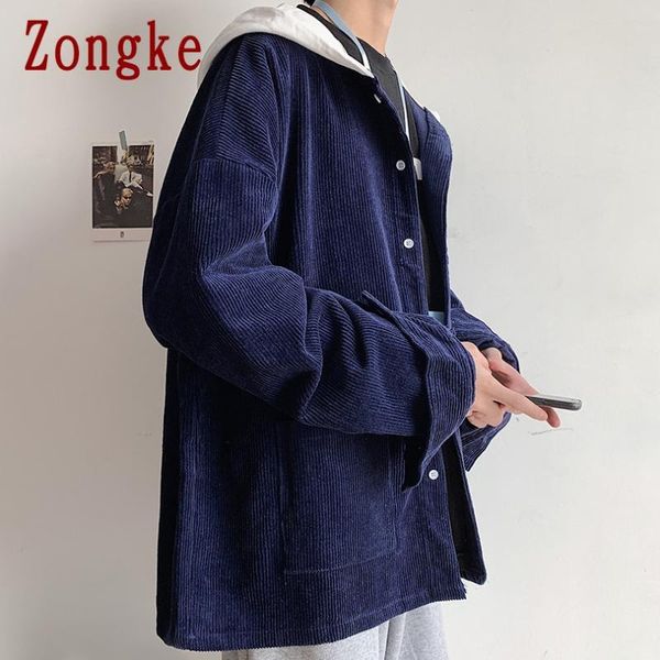 zongke 2020 new spring casual corduroy jacket men coat brand slim fit hooded bomber jackets men coats windbreaker fashion m-5xl, Black;brown
zongke 2020 new spring casual corduroy jacket men coat brand slim fit hooded bomber jackets men coats windbreaker fashion m-5xl, Black;brown
