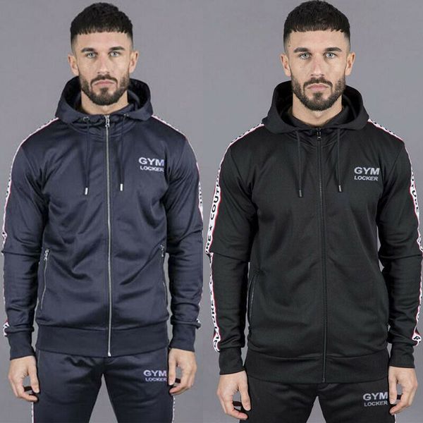 spring autumn men's sports gym coats hooded long sleeve slim fit outwear zip coat jackets male streetwear plus size m-2xl, Black;brown
spring autumn men's sports gym coats hooded long sleeve slim fit outwear zip coat jackets male streetwear plus size m-2xl, Black;brown