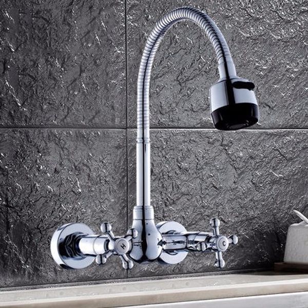 houmaid kitchen fixture polished brass basin faucet rotatable dual holder dual hole wall mounted faucet with aerator
houmaid kitchen fixture polished brass basin faucet rotatable dual holder dual hole wall mounted faucet with aerator