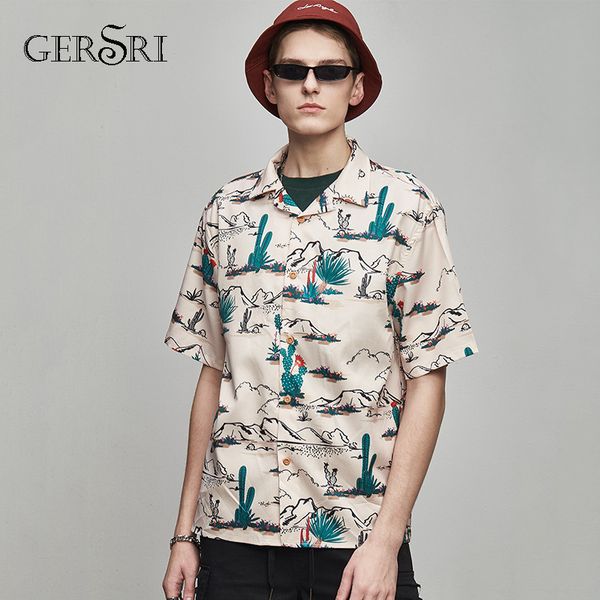 gersri men's shirt cactus printed casual short sleeve hawaiian shirt loose holiday fashion camisa hombre, White;black
gersri men's shirt cactus printed casual short sleeve hawaiian shirt loose holiday fashion camisa hombre, White;black