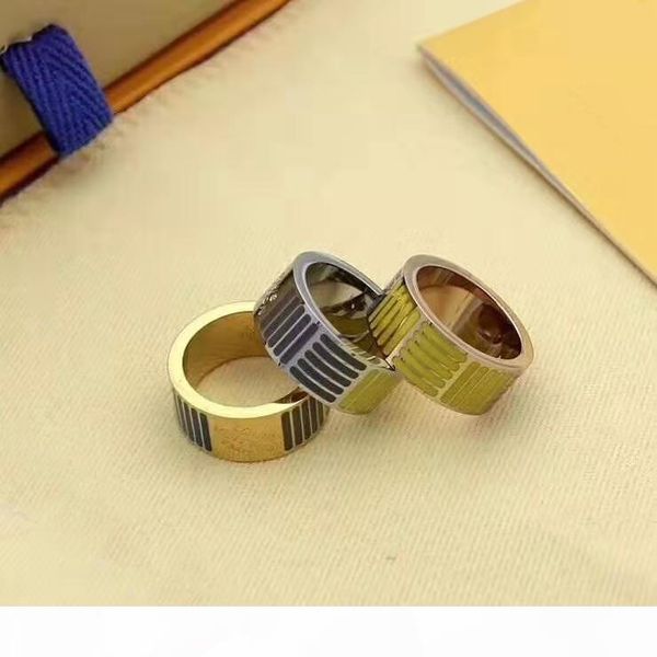 european and american luxury custom designer ring classic letter new stripe ring luxury designer jewelry women rings, Golden;silver
european and american luxury custom designer ring classic letter new stripe ring luxury designer jewelry women rings, Golden;silver