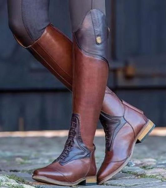 shoes women pu leather knee high boots low heels platform vintage riding boots ladies plus size chaussure femme zapatos mujer, Black
shoes women pu leather knee high boots low heels platform vintage riding boots ladies plus size chaussure femme zapatos mujer, Black