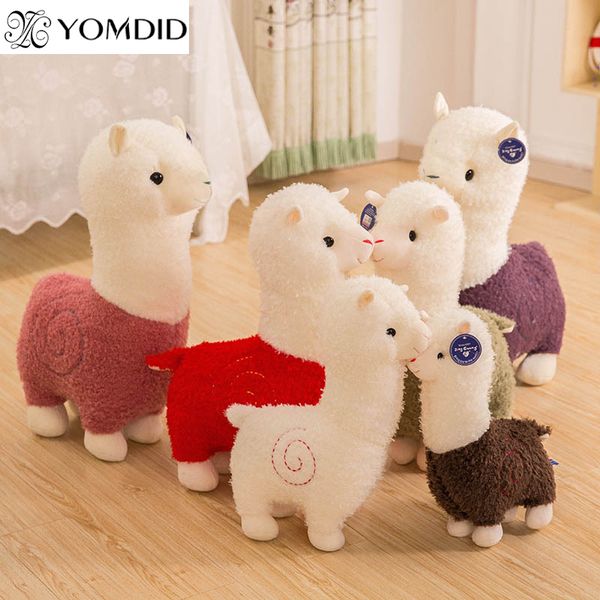 yomdid 1pcs cute alpaca plush toys kawaii stuffed toys 28/38/46/50cm cartoon alpaca plush doll children kids christmas gift
yomdid 1pcs cute alpaca plush toys kawaii stuffed toys 28/38/46/50cm cartoon alpaca plush doll children kids christmas gift