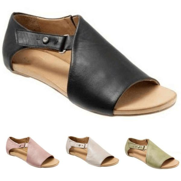 women's gladiator sandals summer open toe shoes women plus size 35-43 casual flat women beach sandals chaussure homme, Black
women's gladiator sandals summer open toe shoes women plus size 35-43 casual flat women beach sandals chaussure homme, Black