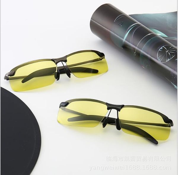 diurnal and night polarizing mirror driving sunglasses men's night vision mirror intelligent discoloration driver's mirror night v, White;black
diurnal and night polarizing mirror driving sunglasses men's night vision mirror intelligent discoloration driver's mirror night v, White;black
