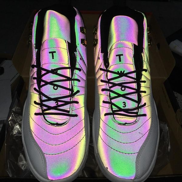 12s 12 хамелеон 3m refective баскетбольная обувь ретро mens xii 12s хамелеон пользовательские вспышка света кроссовки с коробкой сша размер, Black
12s 12 хамелеон 3m refective баскетбольная обувь ретро mens xii 12s хамелеон пользовательские вспышка света кроссовки с коробкой сша размер, Black