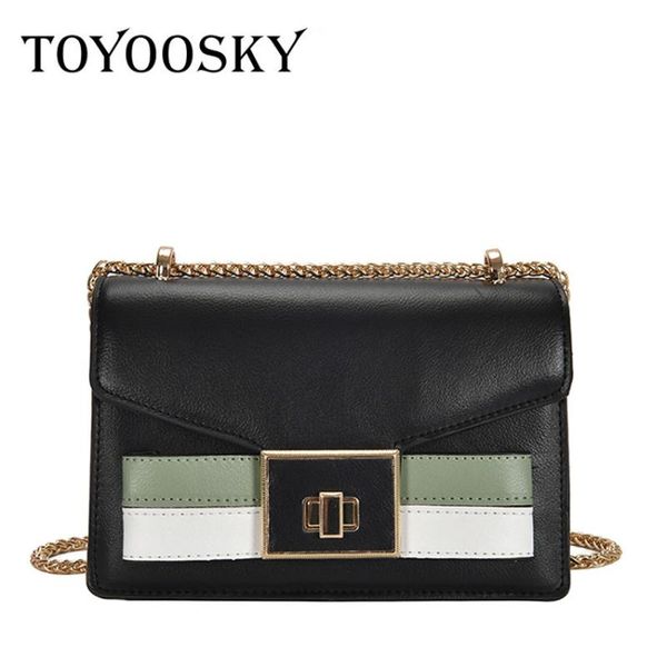 toyoosky pu leather contrast color crossbody bags for women 2020 chain messenger shoulder bag ladies purses and handbags
toyoosky pu leather contrast color crossbody bags for women 2020 chain messenger shoulder bag ladies purses and handbags