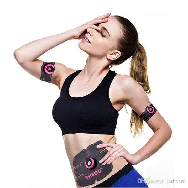 stimulator fitness ems massage treatment massager abdominal muscle trainer wireless sports electric muscle stimulation body training