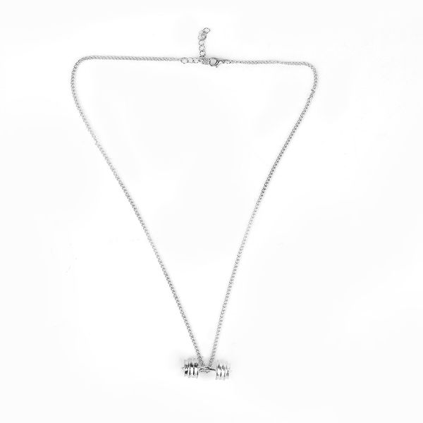 fashion gold silver colors sport style gym titanium lovers pendant necklace for women men unique design 2017 fashion jewelry
fashion gold silver colors sport style gym titanium lovers pendant necklace for women men unique design 2017 fashion jewelry