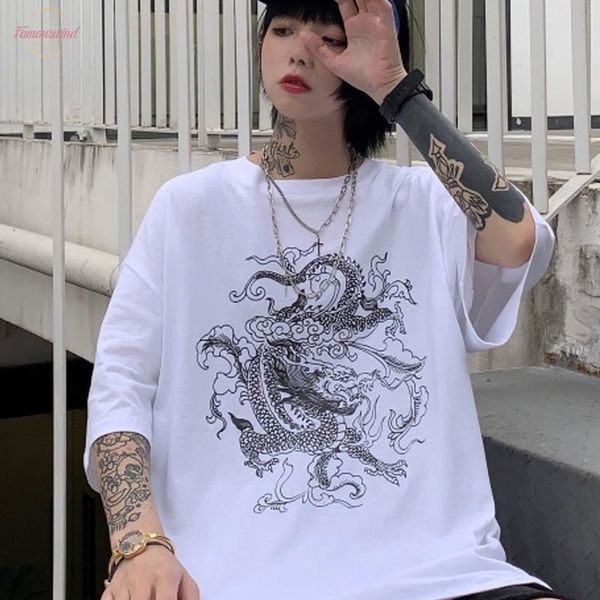 short sleeved t shirt cotton dragon casual print loose hip hop bf dropshipping streetwear shirt vintage gothic mesh harajuku, White
short sleeved t shirt cotton dragon casual print loose hip hop bf dropshipping streetwear shirt vintage gothic mesh harajuku, White