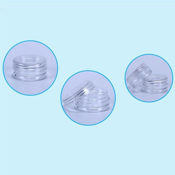 2ml clear plastic empty jars pot clear lid 2gram size for cosmetic cream eye shadow nails powder jewelry e-liquid
2ml clear plastic empty jars pot clear lid 2gram size for cosmetic cream eye shadow nails powder jewelry e-liquid