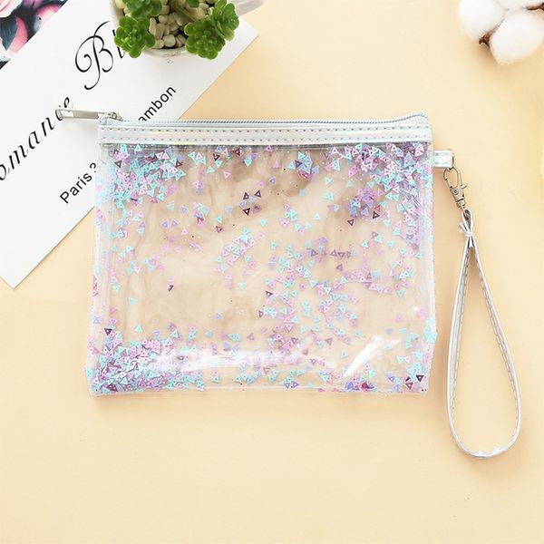 korean sequins pvc transparent cosmetic bag women travel envelope make up makeup toiletry organizer case wash bags pouch
korean sequins pvc transparent cosmetic bag women travel envelope make up makeup toiletry organizer case wash bags pouch