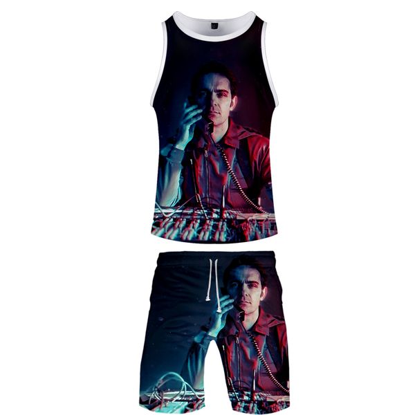 money heist la casa de papel harajuku streetwear cool two piece set tank and shorts fashion casual cool summer men' set, White;black
money heist la casa de papel harajuku streetwear cool two piece set tank and shorts fashion casual cool summer men' set, White;black