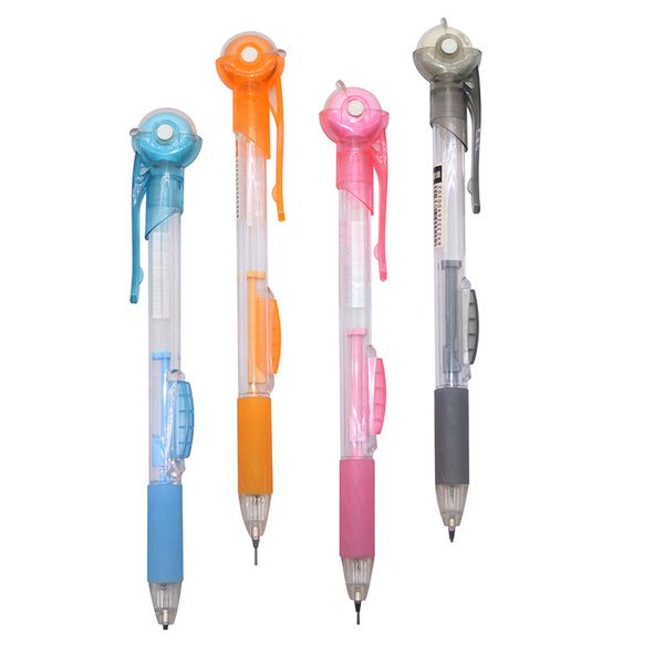 4 pcs creativea utomatic pencil 0.7mm school stationery transparent automatic pencil eraser avoid uechanical, Blue;orange
4 pcs creativea utomatic pencil 0.7mm school stationery transparent automatic pencil eraser avoid uechanical, Blue;orange