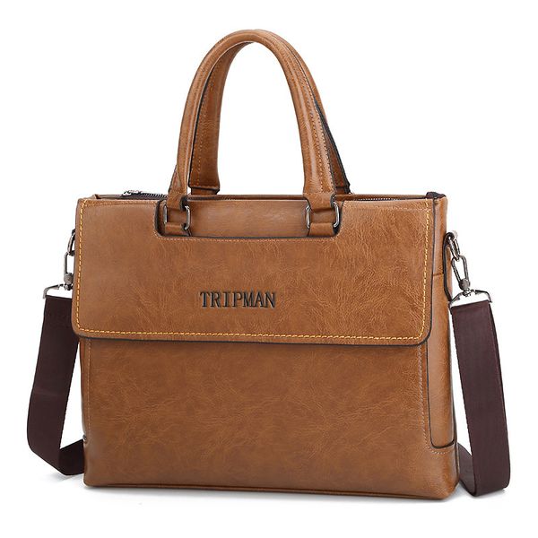 tripman men's briefcase pu leather fashion business casual travel big capacity lapcrossbody shoulder tote bags ksl622m-t
tripman men's briefcase pu leather fashion business casual travel big capacity lapcrossbody shoulder tote bags ksl622m-t