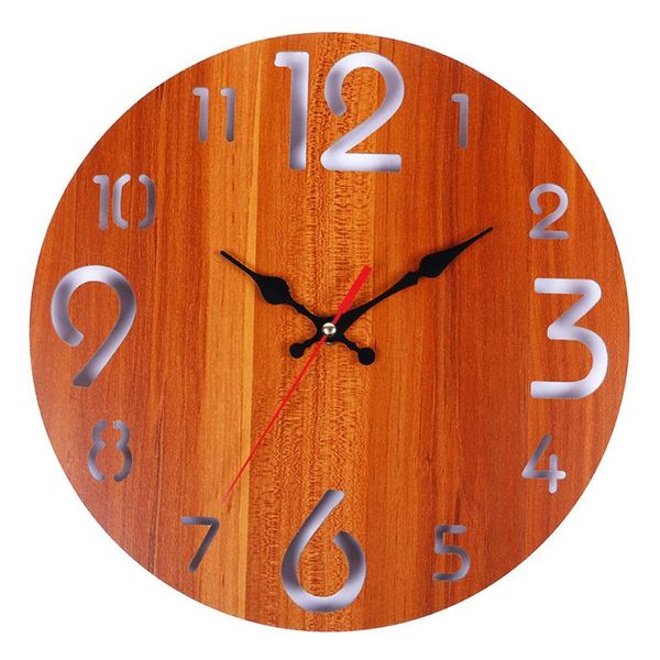 12inch non ticking arabic numerals battery operated silent retro kitchen round indoor wall clock office for home wooden diy
12inch non ticking arabic numerals battery operated silent retro kitchen round indoor wall clock office for home wooden diy